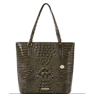 BRAHMIN Ezra Melbourne Large Embossed Hunter